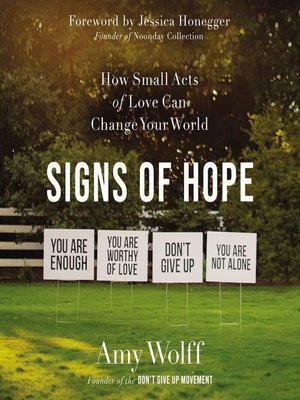 cover image of Signs of Hope